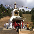 Circumambulating Stupa