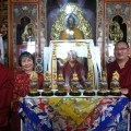 Dorje Palmo with Khenpo Gyurme and Lama Tsering