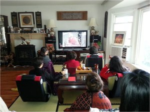 WatchingRinpocheVideoinNewYork