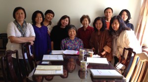 Dorje Palmo with New York Group