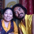 Rinpoche with Mother