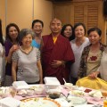 Rinpoche at Lunch with Members