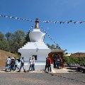 Circumambulating Stupa