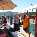 Dorje Palmo Leading Prayer
